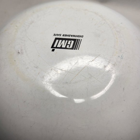 Vintage White Metal Enamel Nesting & Mixing Bowls Mixed Lot of 4 Bowls Kobe - Picture 4 of 7